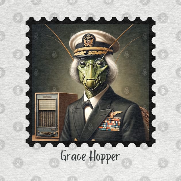 Grace Hopper (Grasshopper) by EarthisticWear